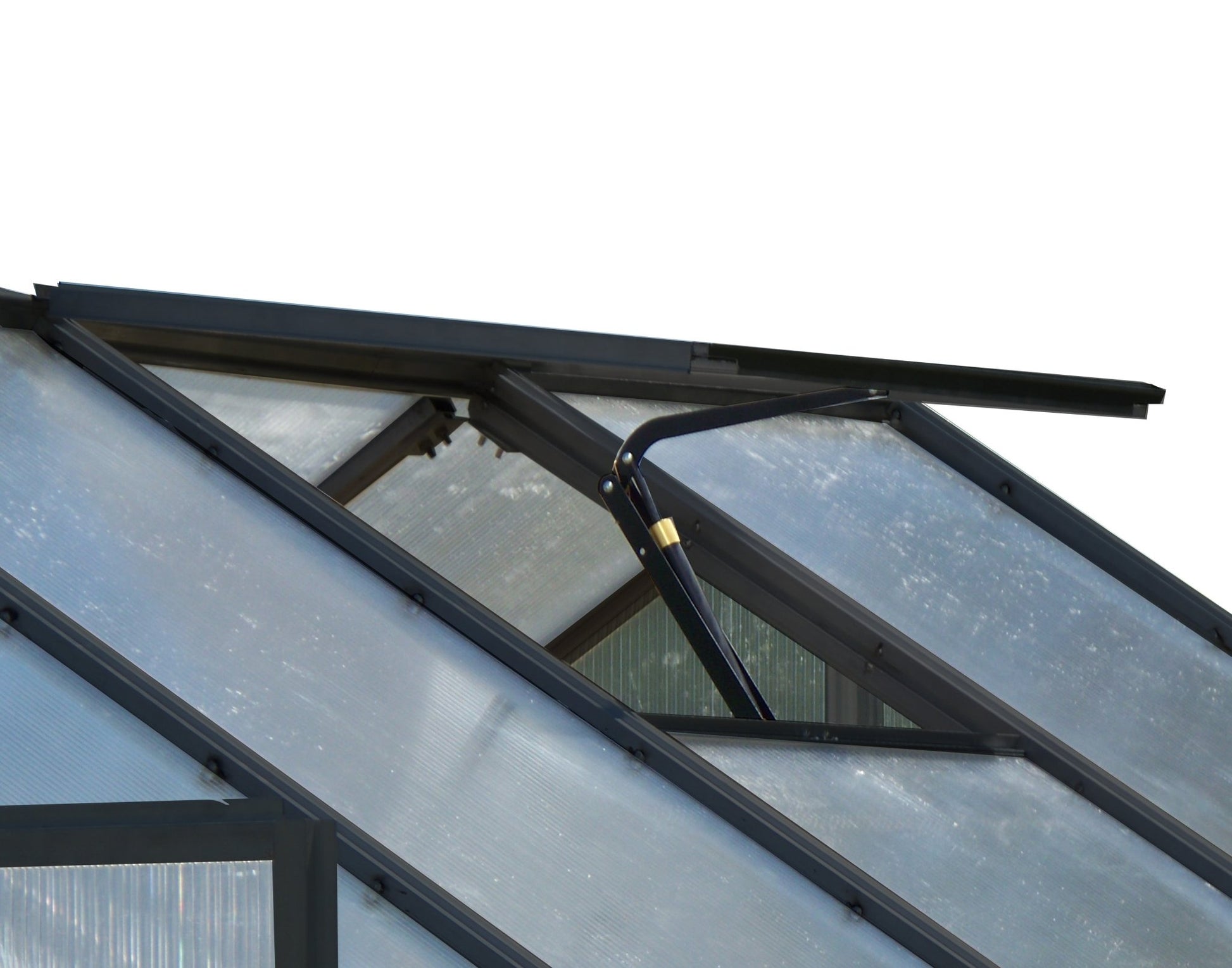 Accessories for Riverstone MONT Greenhouse Roof Vent - Black Size N/A