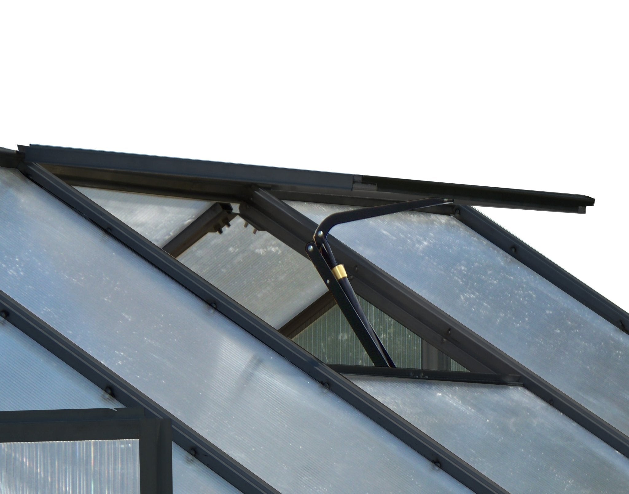 Accessories for Riverstone MONT Greenhouse Roof Vent - Black Size N/A