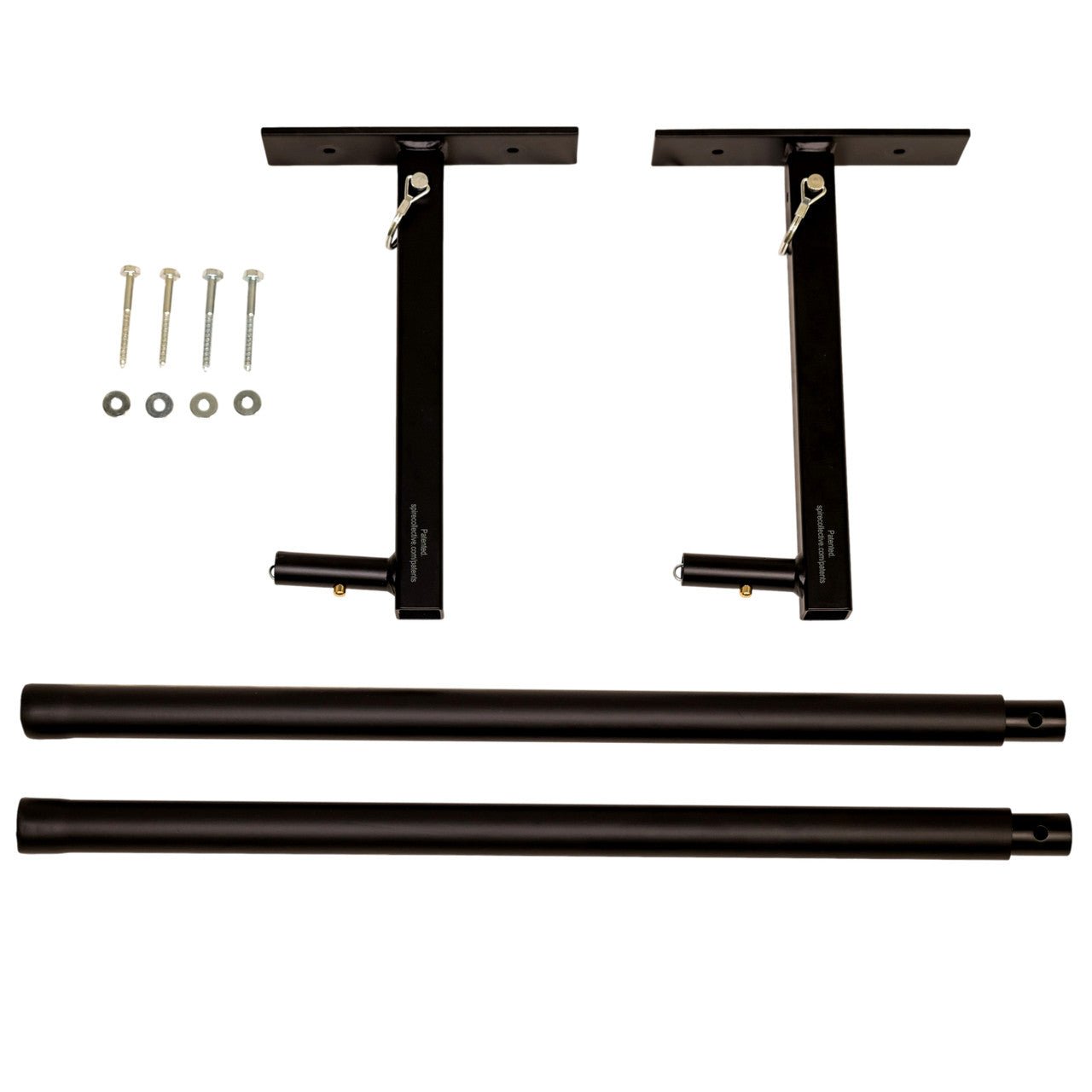 Adjustable Ceiling Hi-Port Ladder Storage Rack