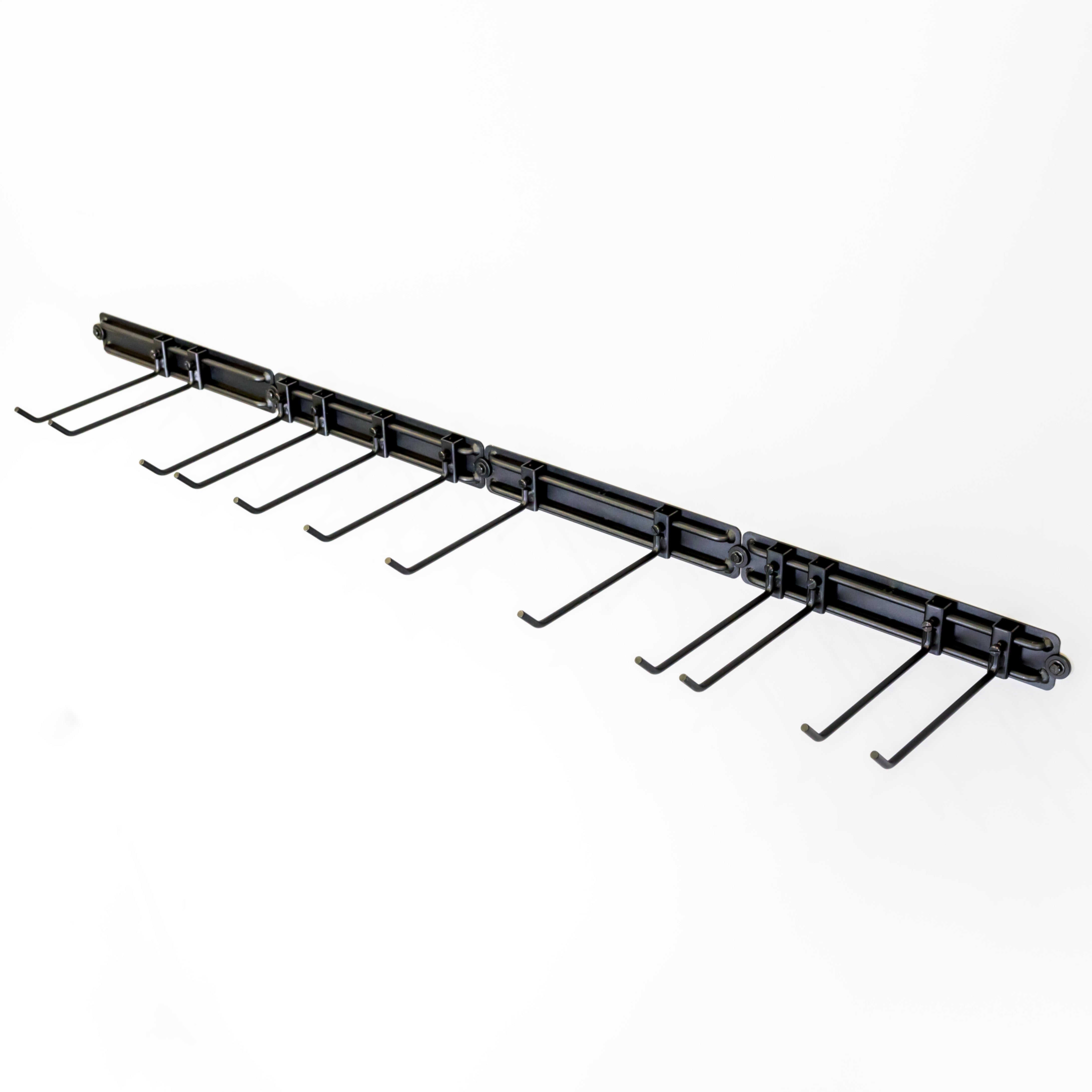 Multi-Use Adjustable Wall Track - 64" Long Tool Organizer