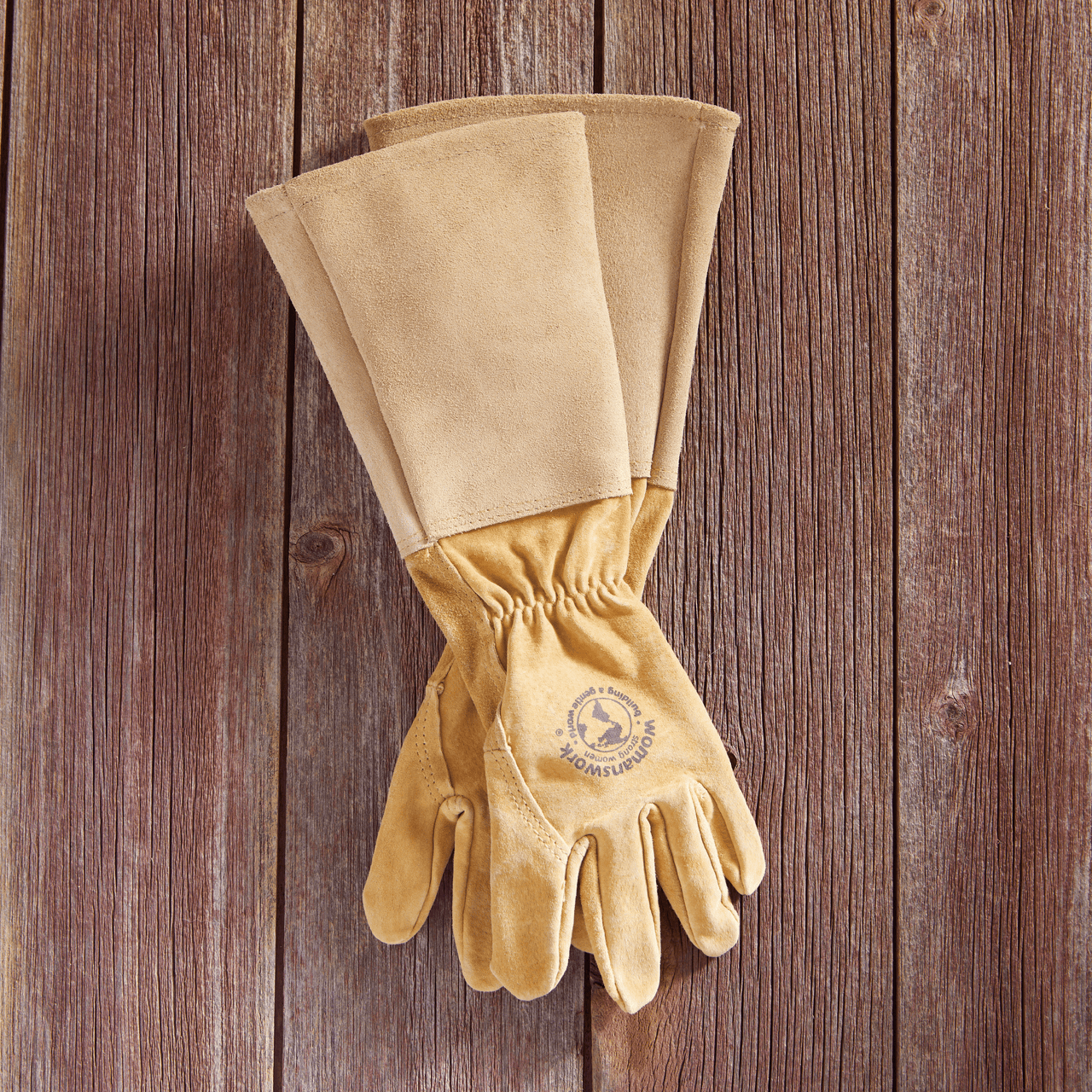 All Leather Arm Saver Gauntlet Glove Small option3