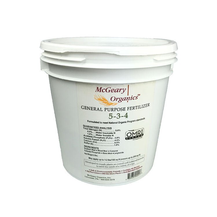 All-Purpose Organic Fertilizer 5-3-4