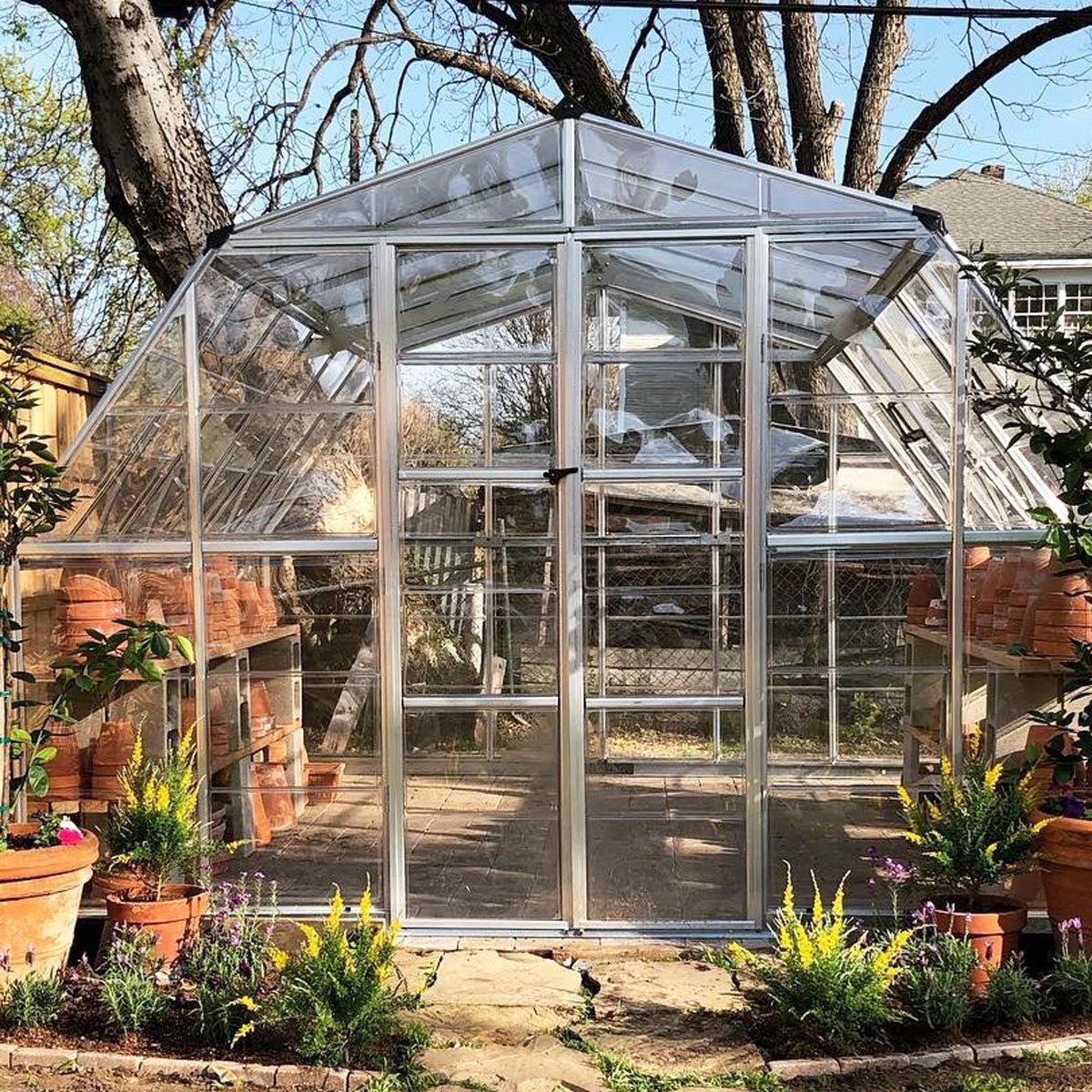 Americana 12' x 12' Greenhouse | Eartheasy.com