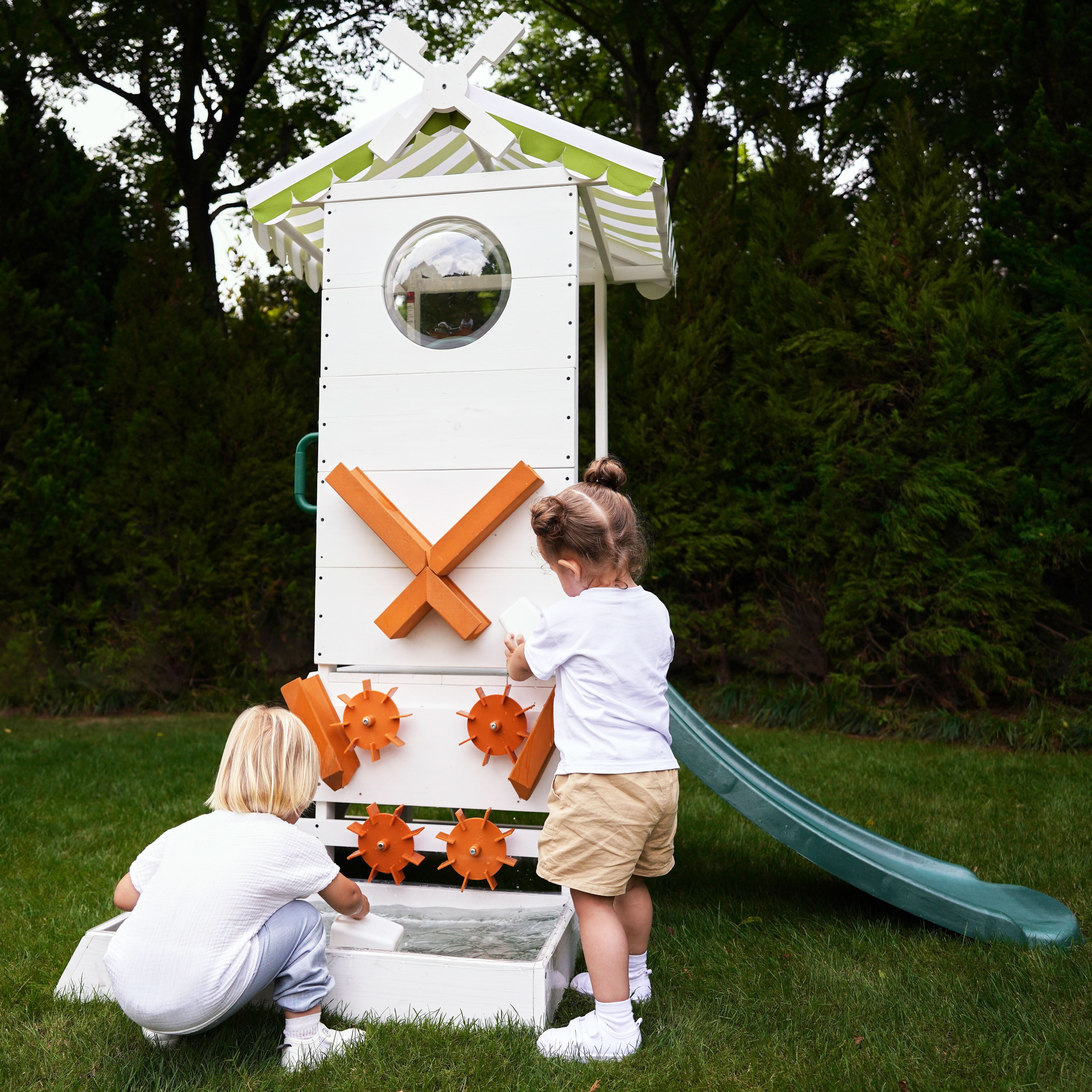 Aloe Mini Playset & Water Table - Outdoor Toddler Playhouse