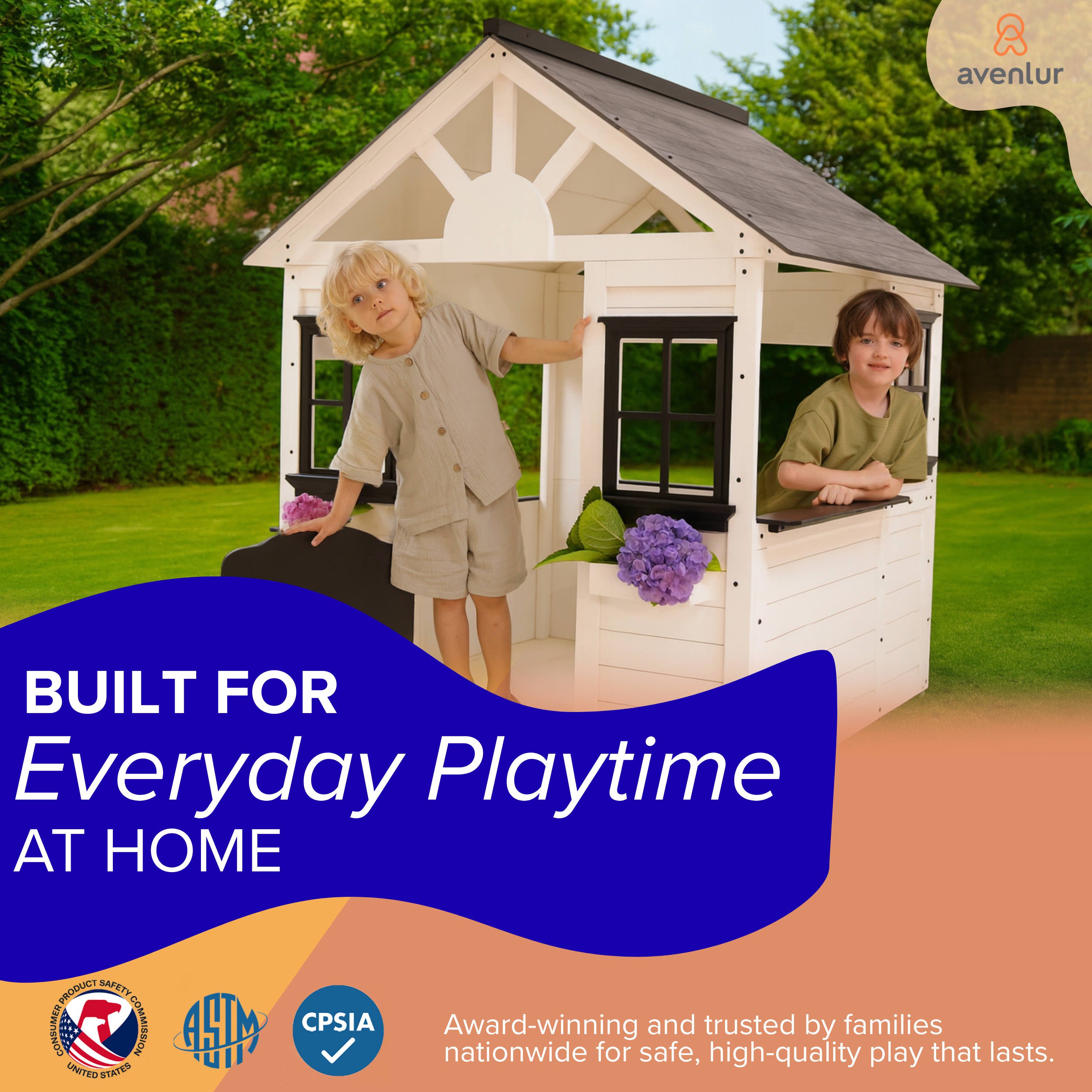 Casa Indoor/Outdoor Cottage Playhouse