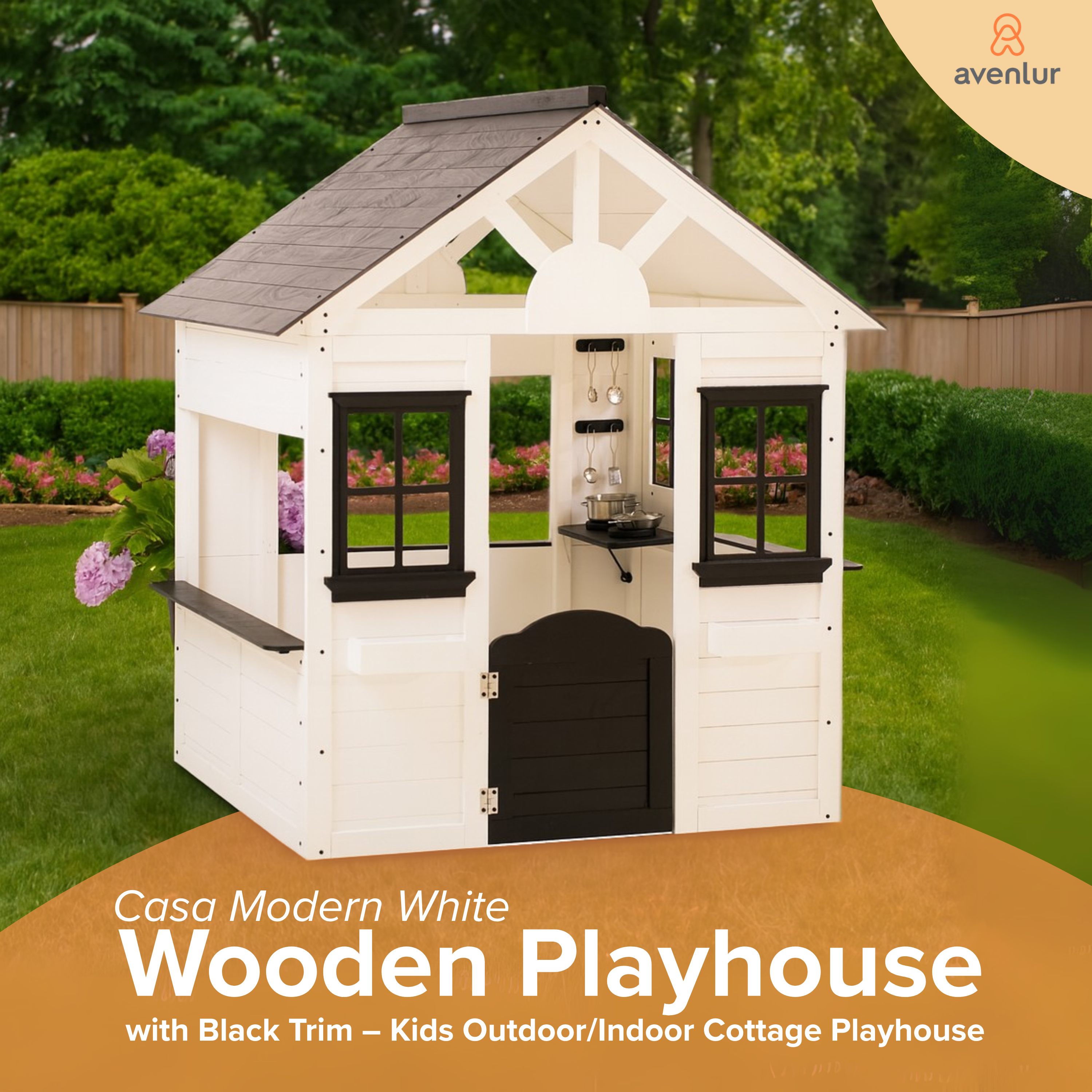Casa Indoor/Outdoor Cottage Playhouse