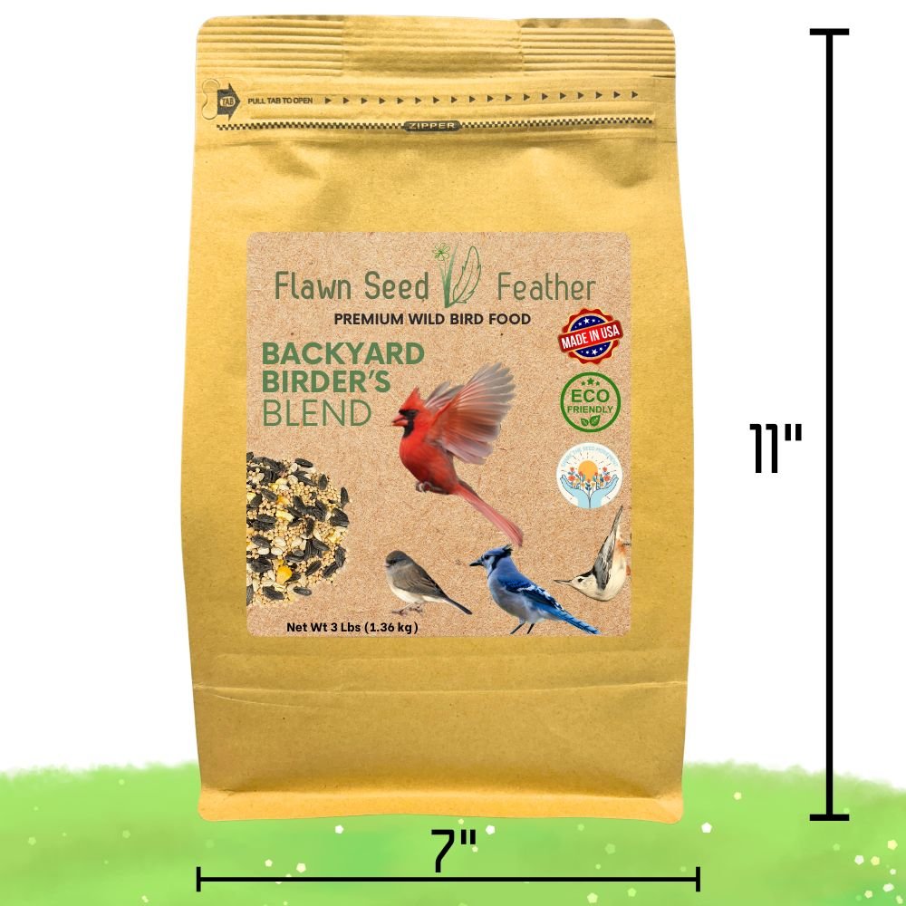 Backyard Birder's Premium Wild Bird Seed Blend 16 lb Storage Pail