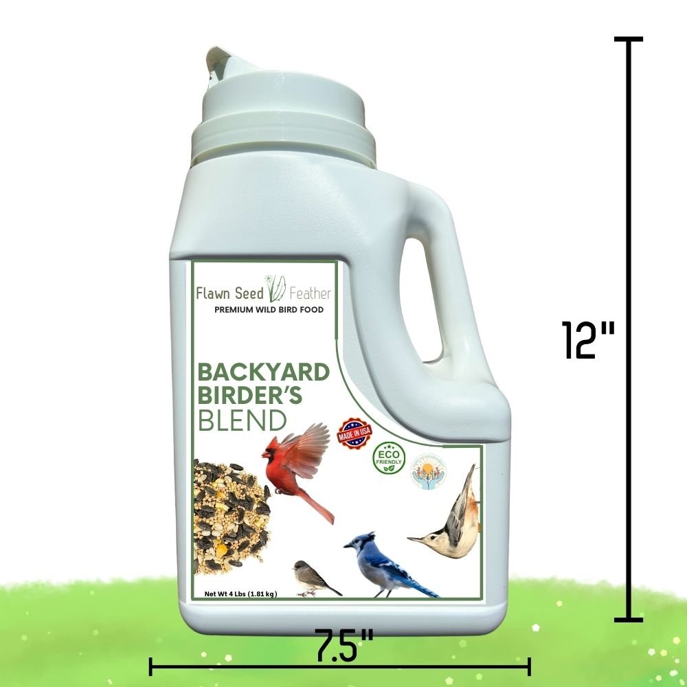 Backyard Birder's Premium Wild Bird Seed Blend 16 lb Storage Pail