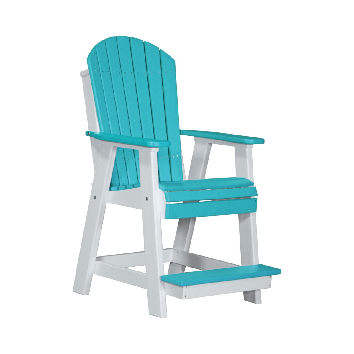 Balcony & Patio Adirondack Chair aruba-blue-white option3