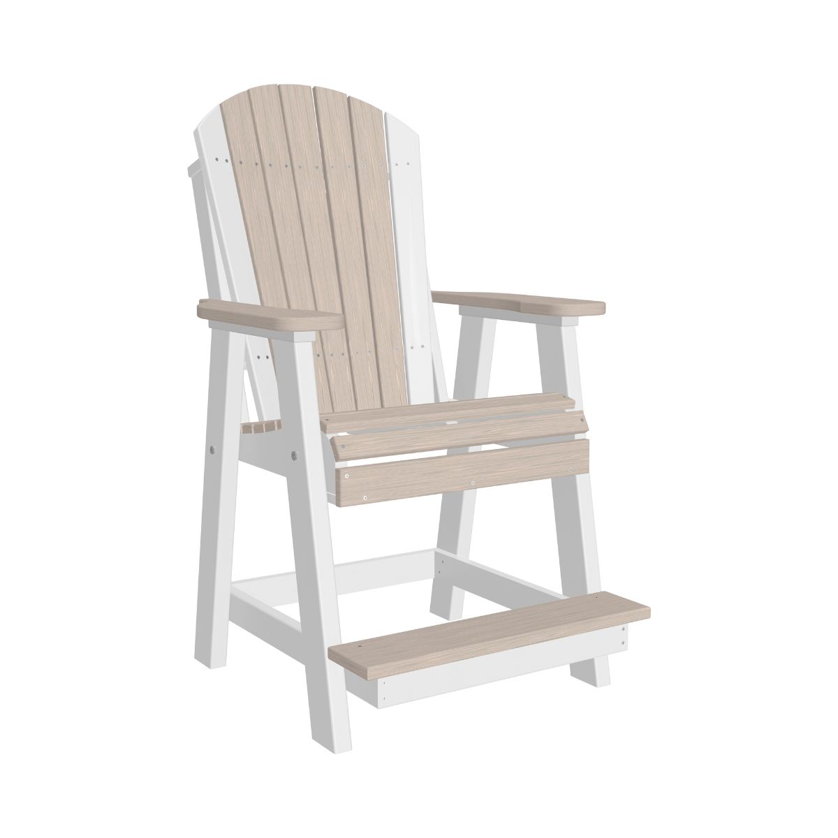 Balcony & Patio Adirondack Chair birch-white option3