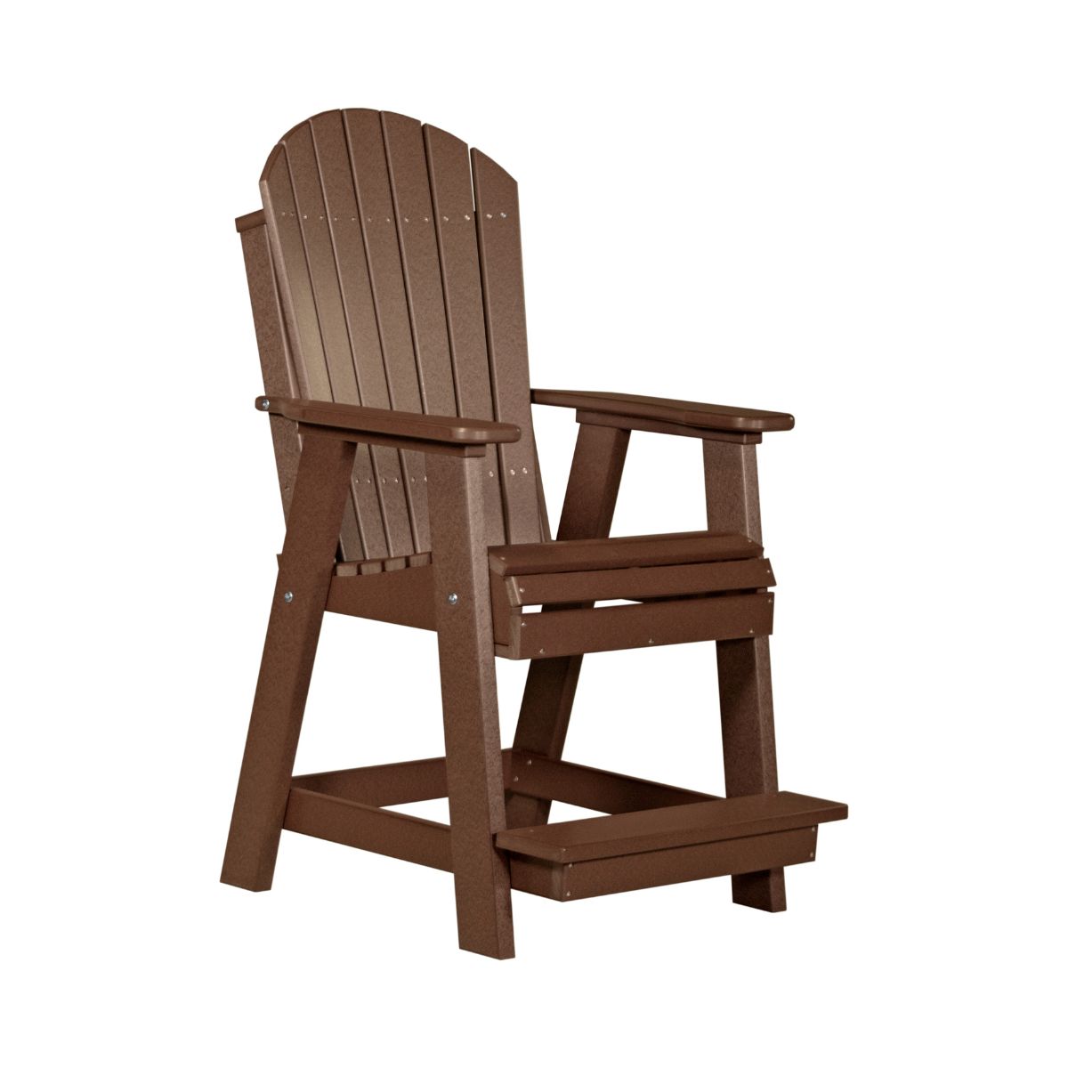 Balcony & Patio Adirondack Chair chestnut-brown option3