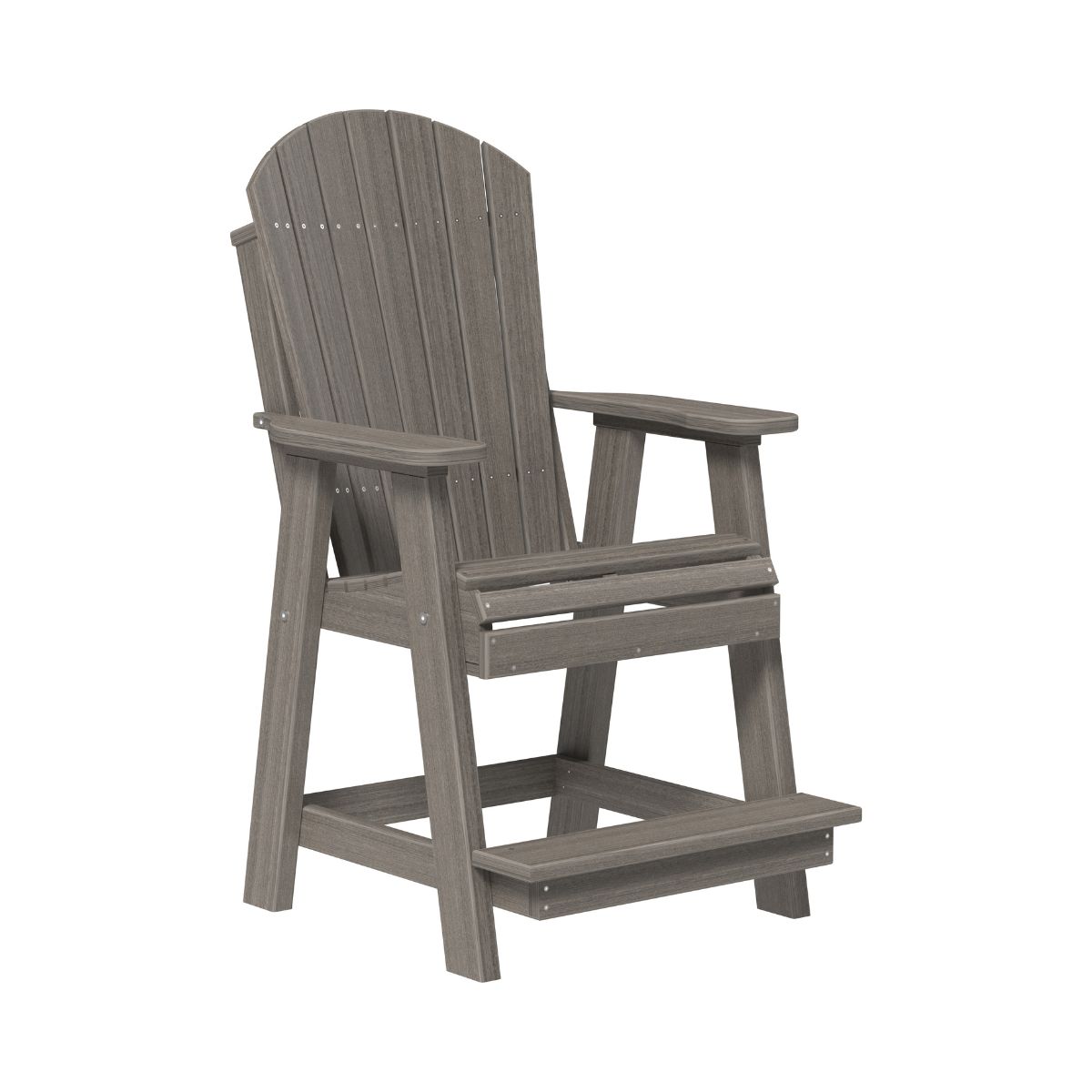 Balcony & Patio Adirondack Chair coastal-gray option3