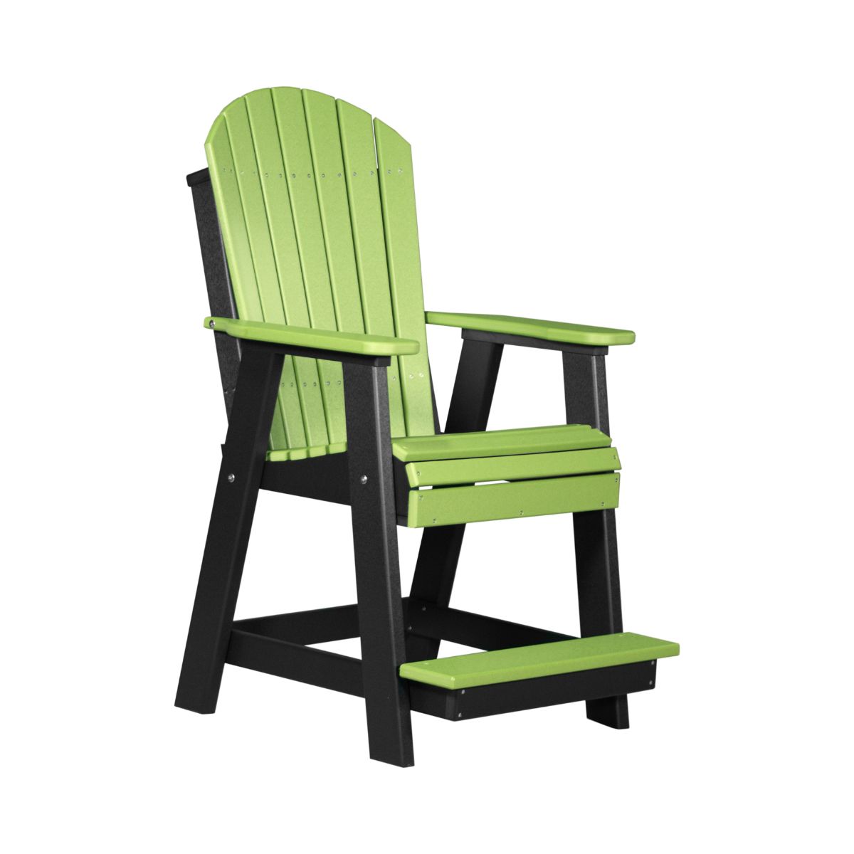 Balcony & Patio Adirondack Chair lime-green-black option3