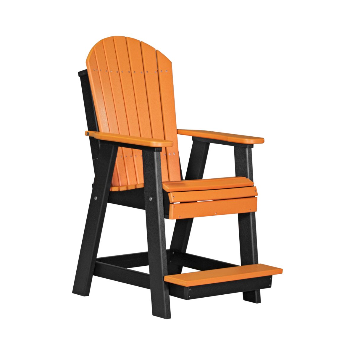 Balcony & Patio Adirondack Chair tangerine-black option3