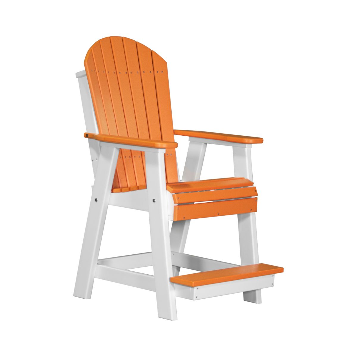 Balcony & Patio Adirondack Chair tangerine-white option3