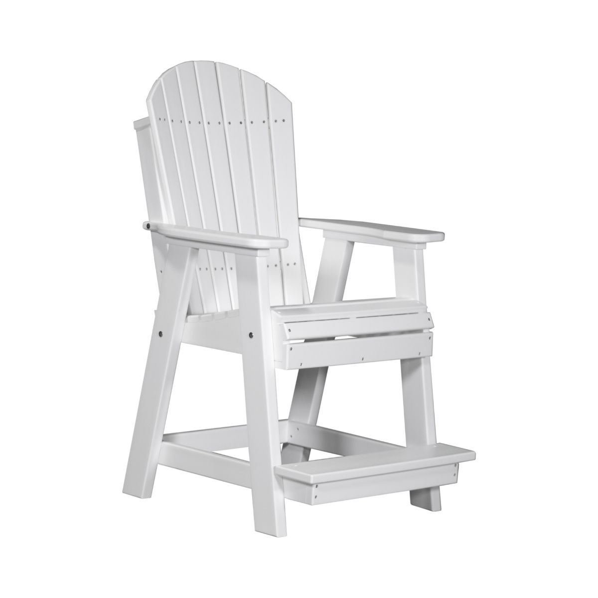 Balcony & Patio Adirondack Chair white option3