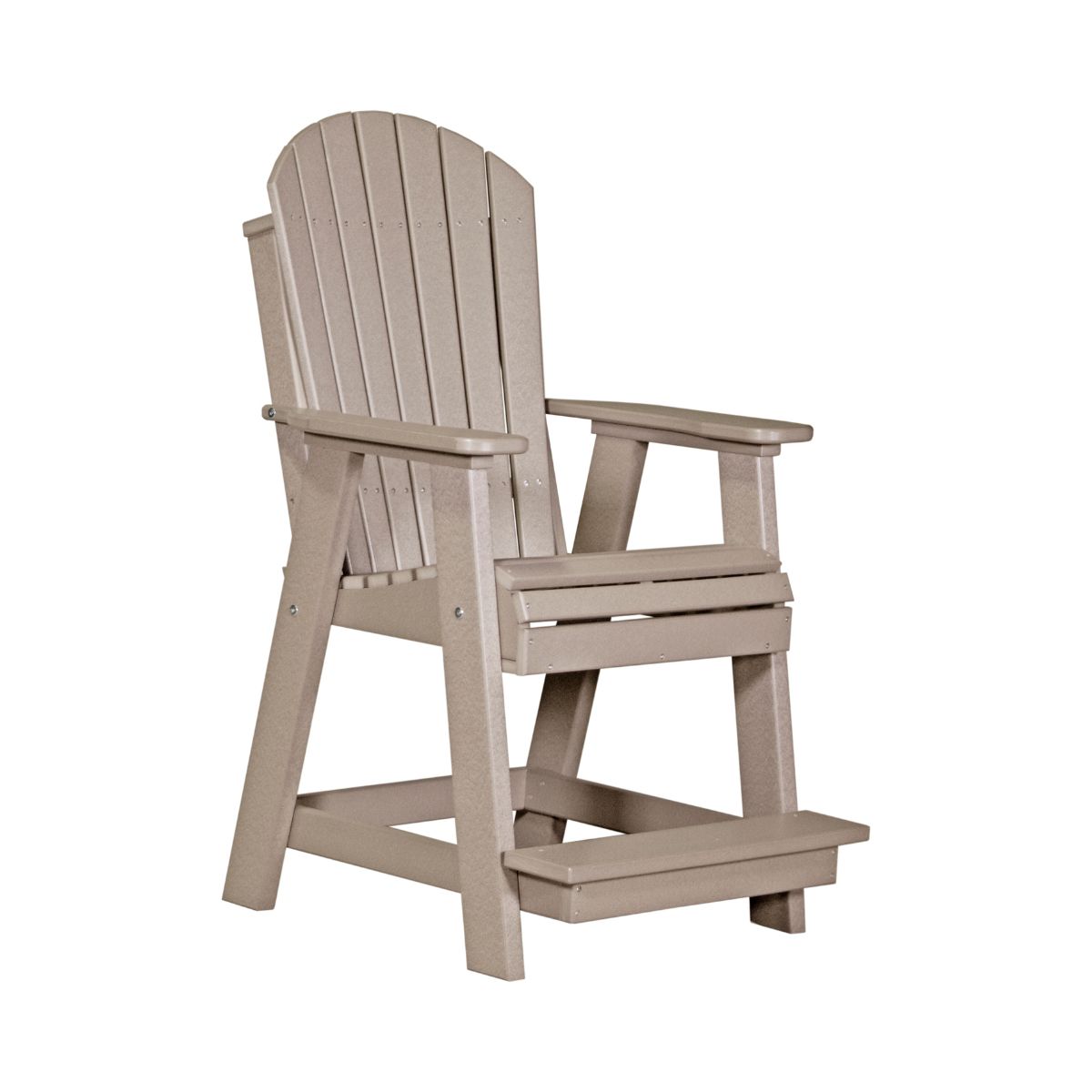 Balcony & Patio Adirondack Chair weatherwood option3