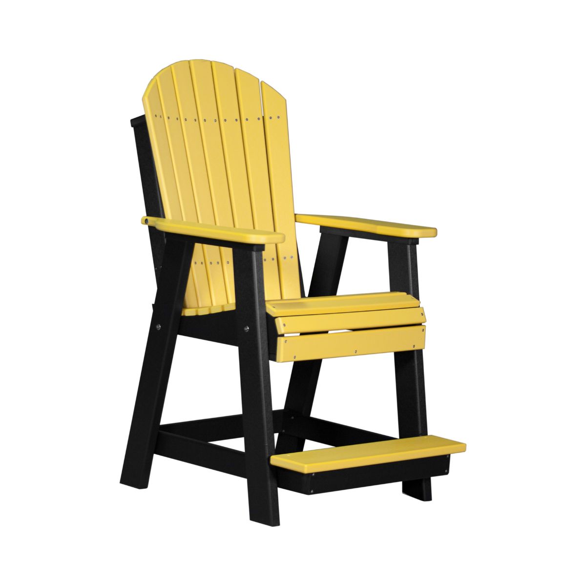Balcony & Patio Adirondack Chair yellow-black option3