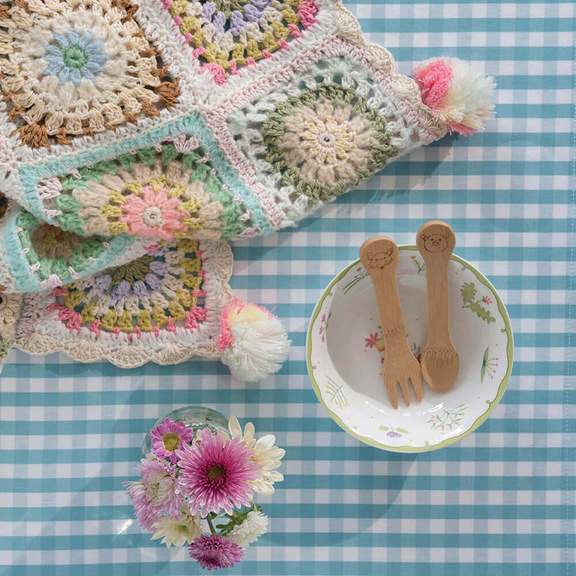 Bamboo Baby Fork and Spoon Set