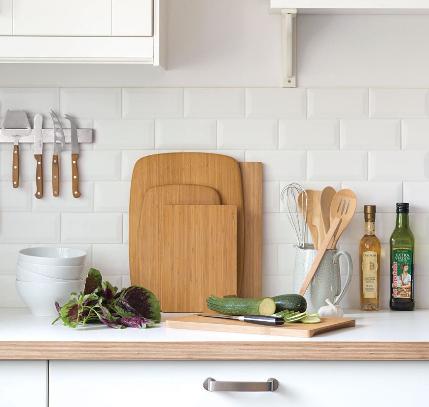 Bamboo Undercut Cutting & Serving Boards Medium
