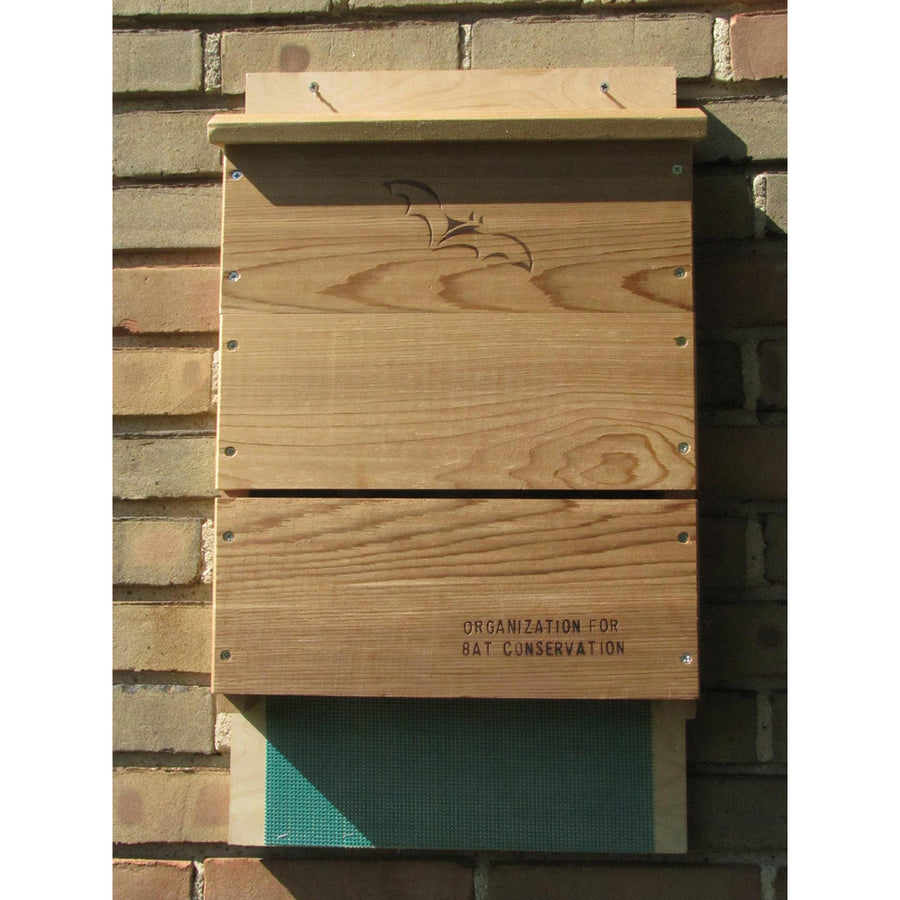 Wooden Bat House - Single Chamber