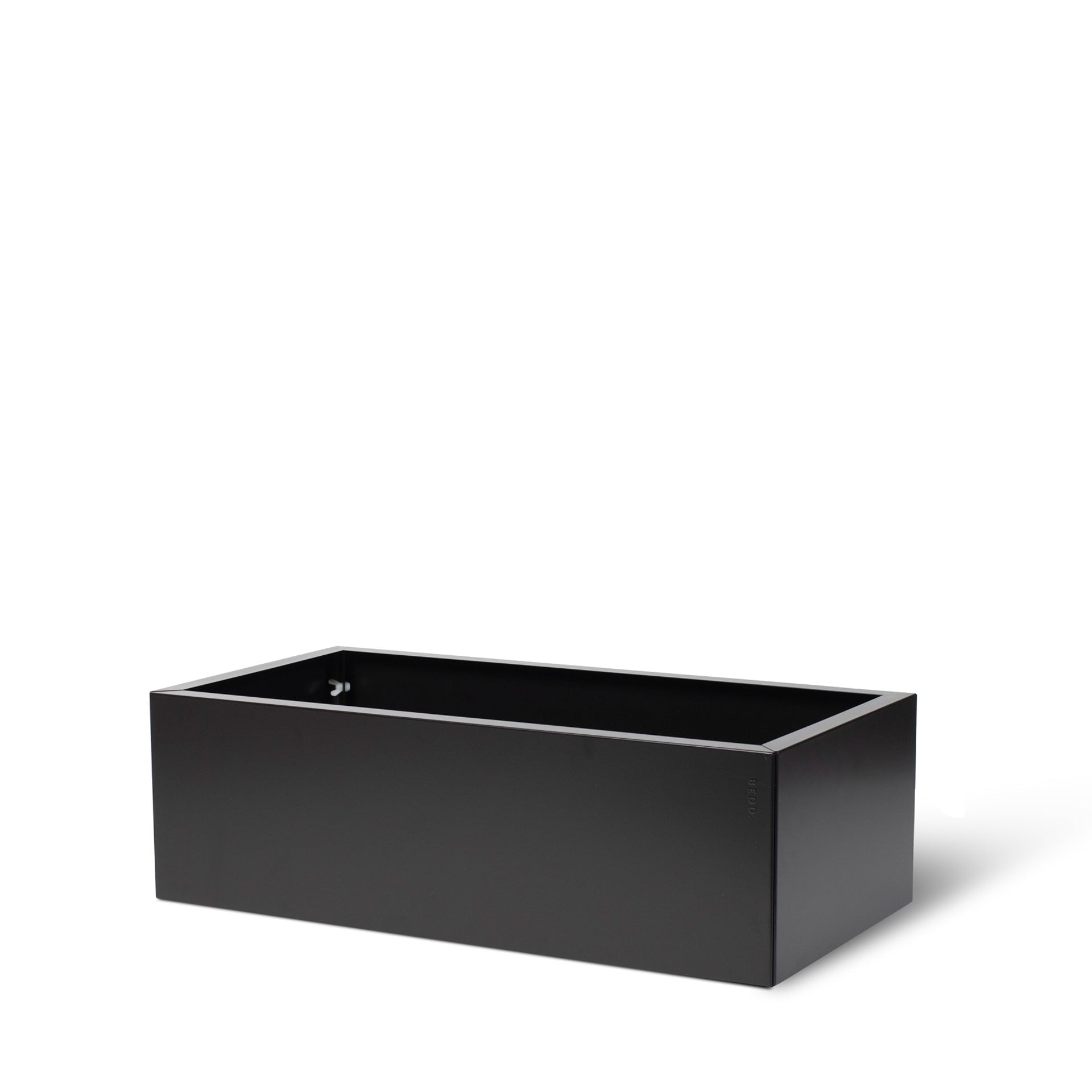 Bedd Steel Patio Planter Boxes - Rectangular Planters 16" W x 31" L 10" option3