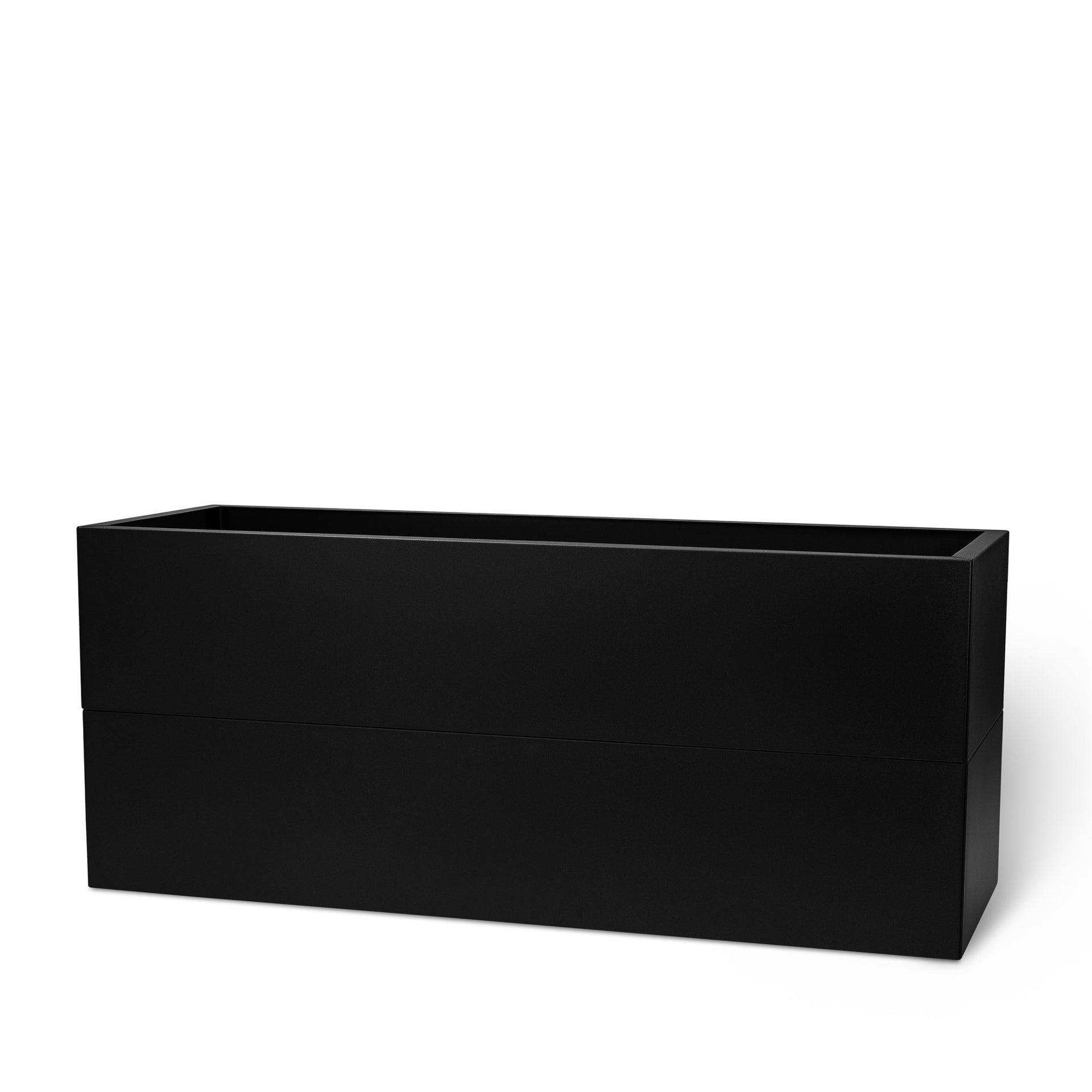 Bedd Steel Patio Planter Boxes - Rectangular Planters 16" W x 31" L 20" Rust