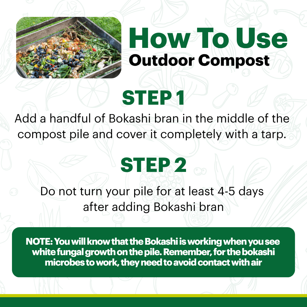 Bokashi Bran - Premium Compost Starter & Microbial Inoculant 2 lb