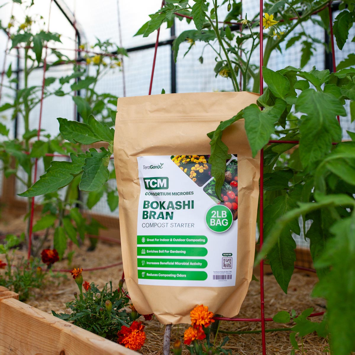 Bokashi Bran - Premium Compost Starter & Microbial Inoculant 2 lb