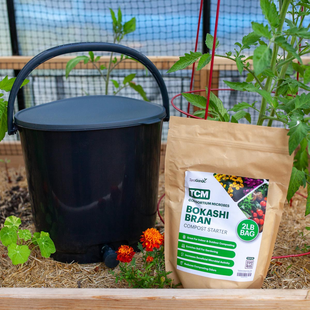 Bokashi Bran - Premium Compost Starter & Microbial Inoculant 2 lb