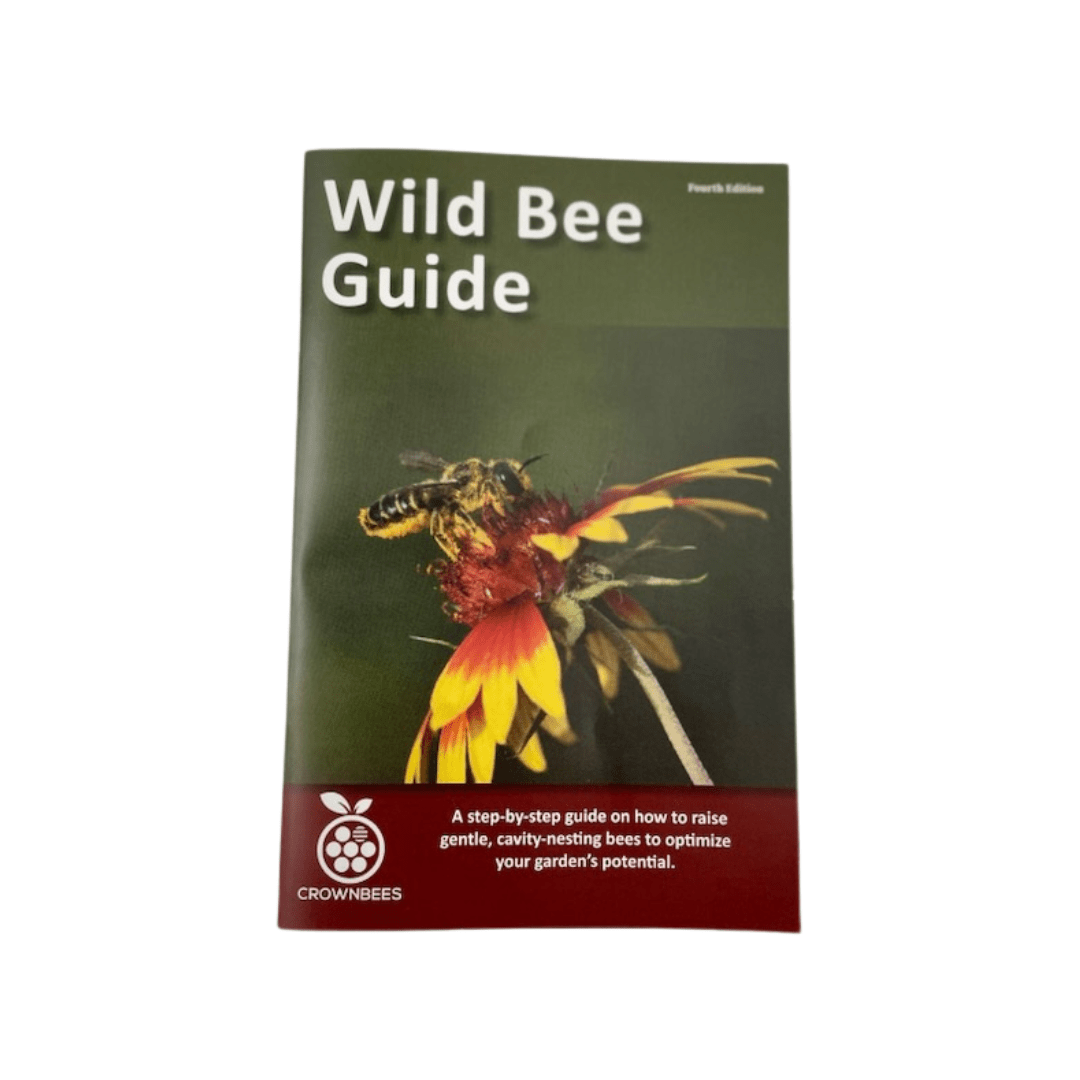 Cedar Cabana Complete Kit Bee House & Bee Certificate Spring Mason Bees (temps 55-80F)