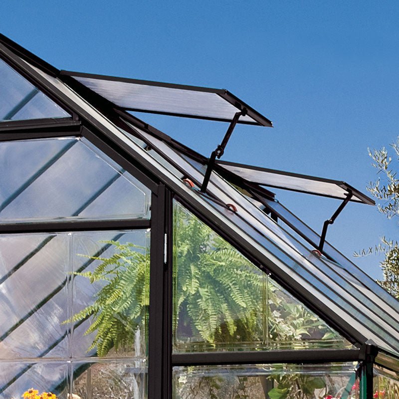 Chalet 12' x 10' Greenhouse option3