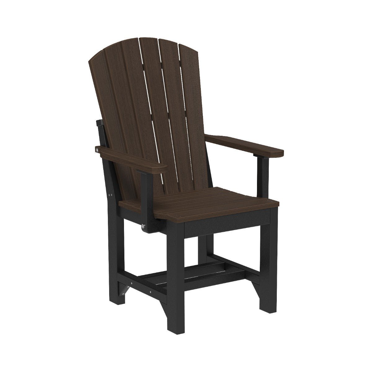 Classic Adirondack Arm Chair brazillian-black-walnut Dining Height (30")