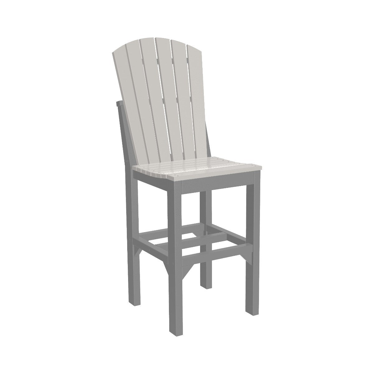 Classic Adirondack Side Chair dove-gray-slate Bar Height (42")