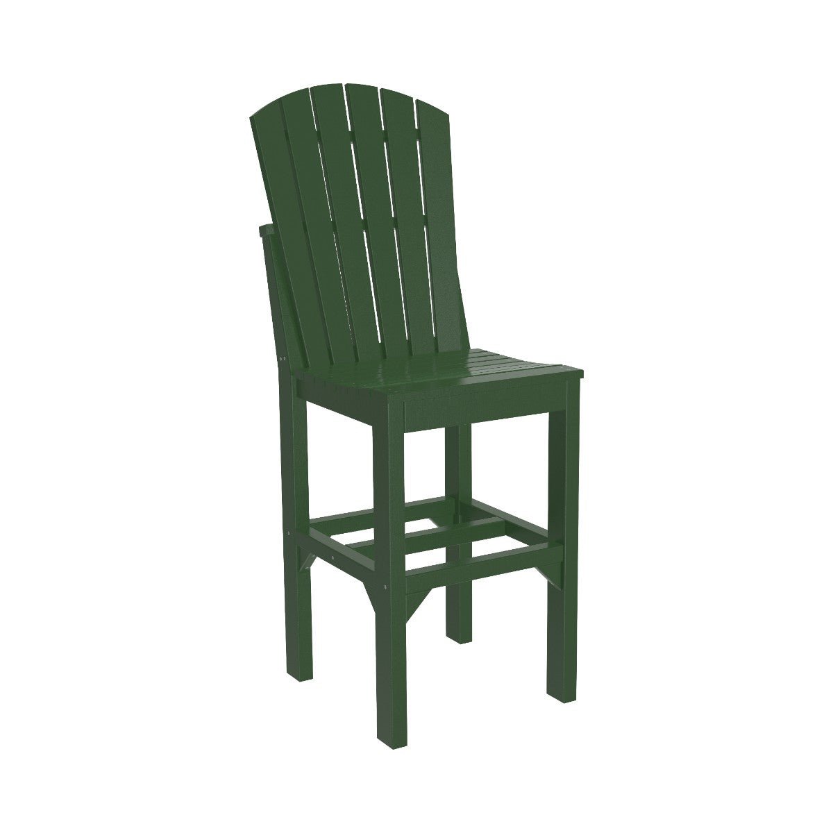 Classic Adirondack Side Chair forest-green Bar Height (42")