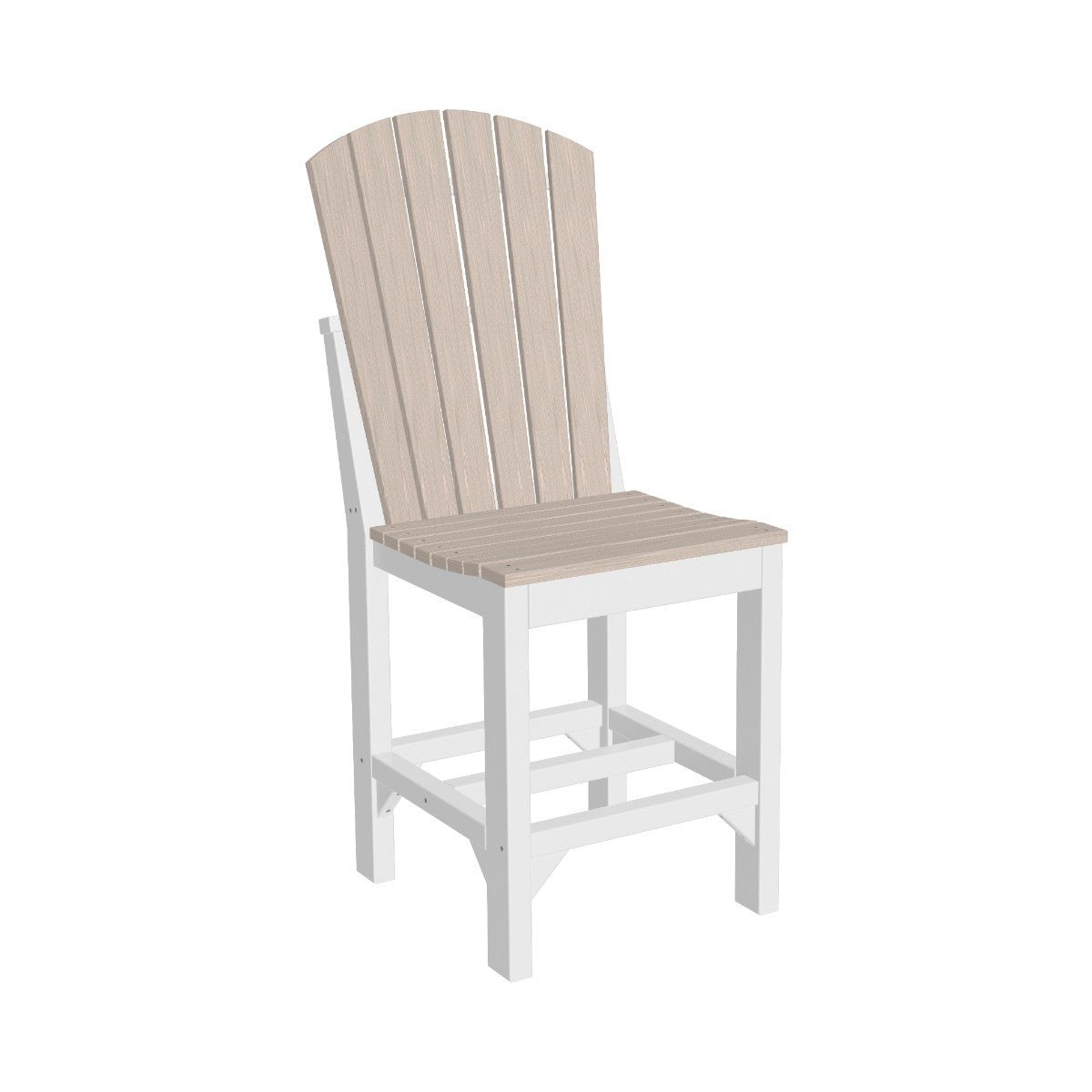 Classic Adirondack Side Chair birch-white Counter Height (36")