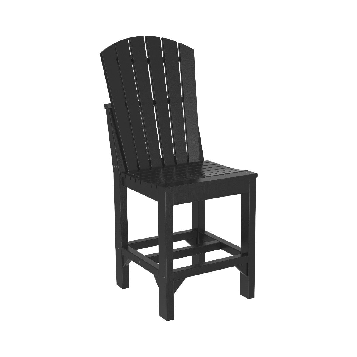 Classic Adirondack Side Chair black Counter Height (36")