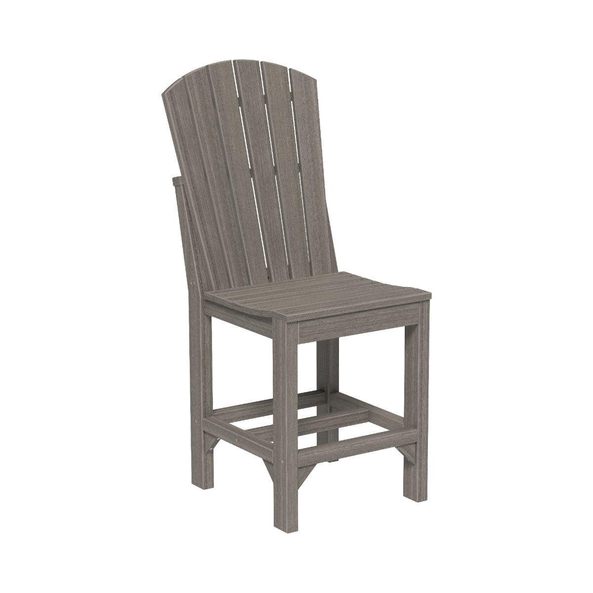 Classic Adirondack Side Chair coastal-gray Counter Height (36")