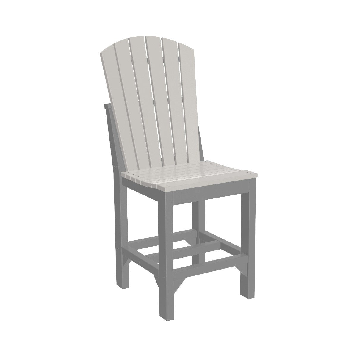Classic Adirondack Side Chair dove-gray-slate Counter Height (36")