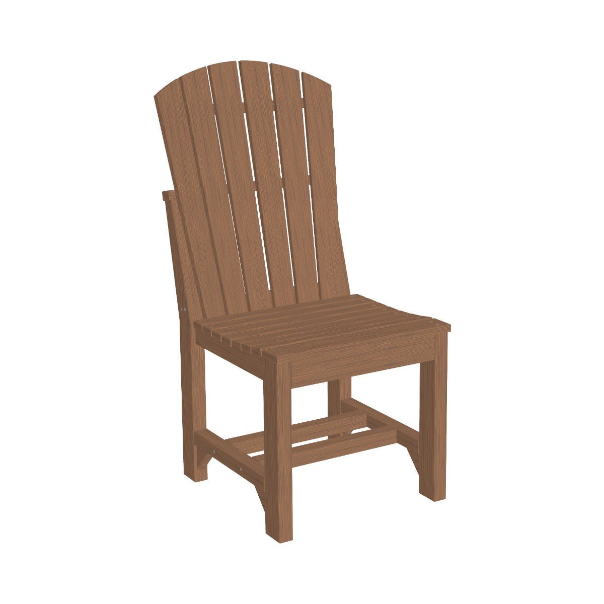 Classic Adirondack Side Chair antique-mahogany Dining Height (30")