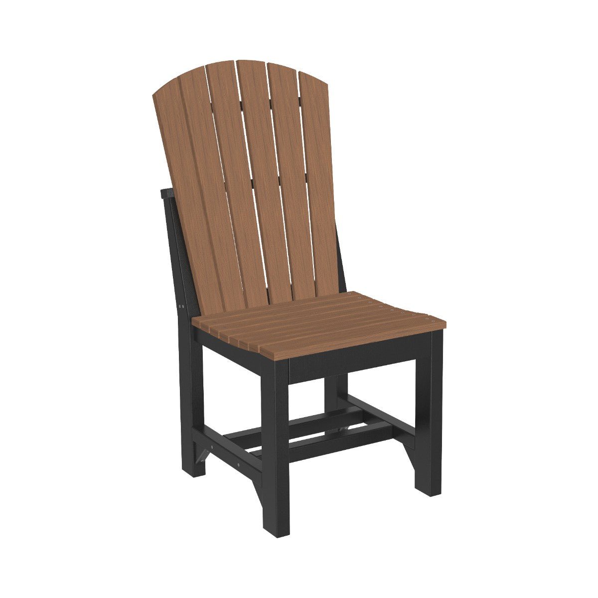 Classic Adirondack Side Chair antique-mahogany-black Dining Height (30")