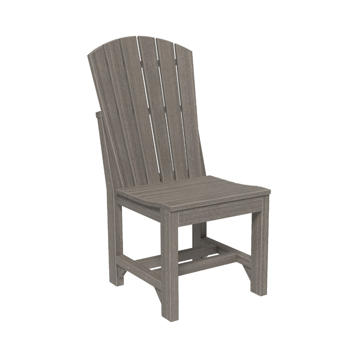 Classic Adirondack Side Chair coastal-gray Dining Height (30")