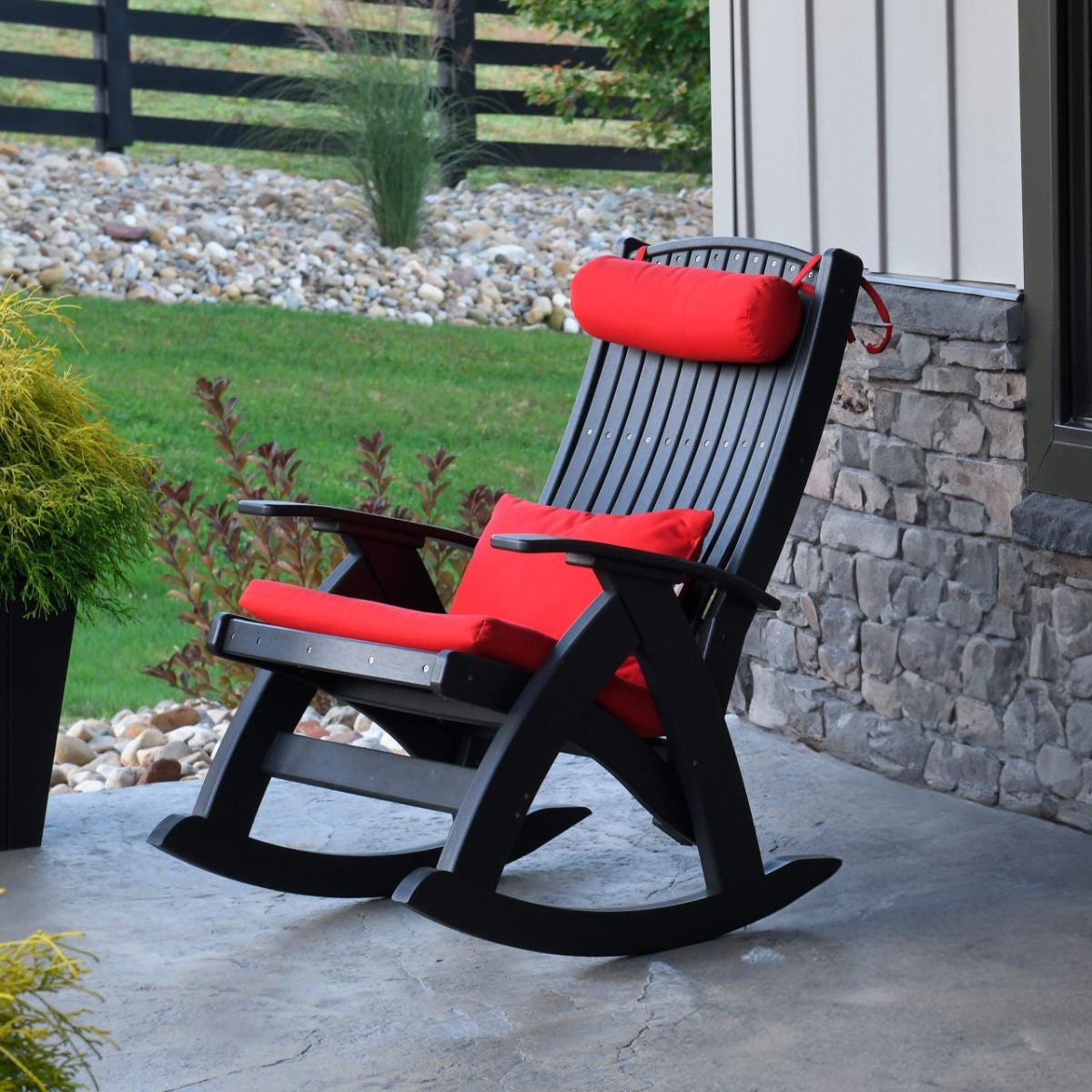 Classic Comfort Rocking Chair antique-mahogany