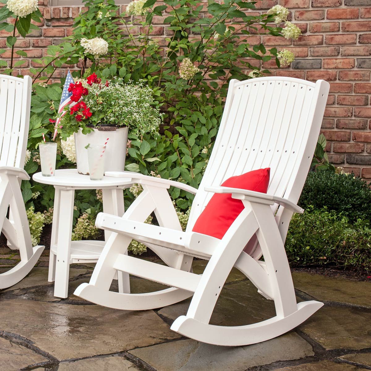 Classic Comfort Rocking Chair antique-mahogany