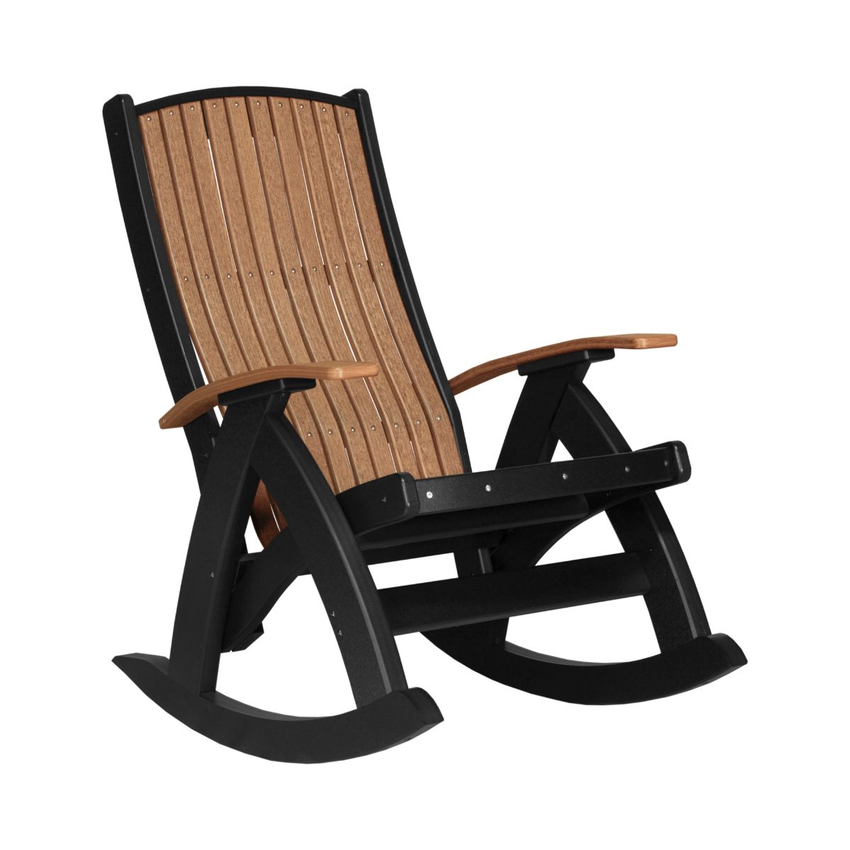 Classic Comfort Rocking Chair antique-mahogany-black