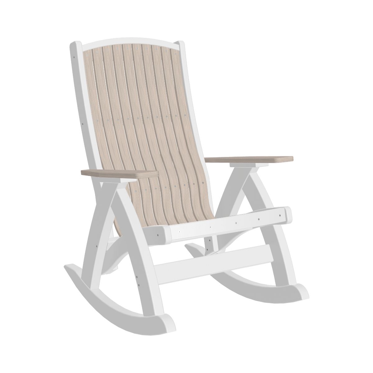 Classic Comfort Rocking Chair birch-white