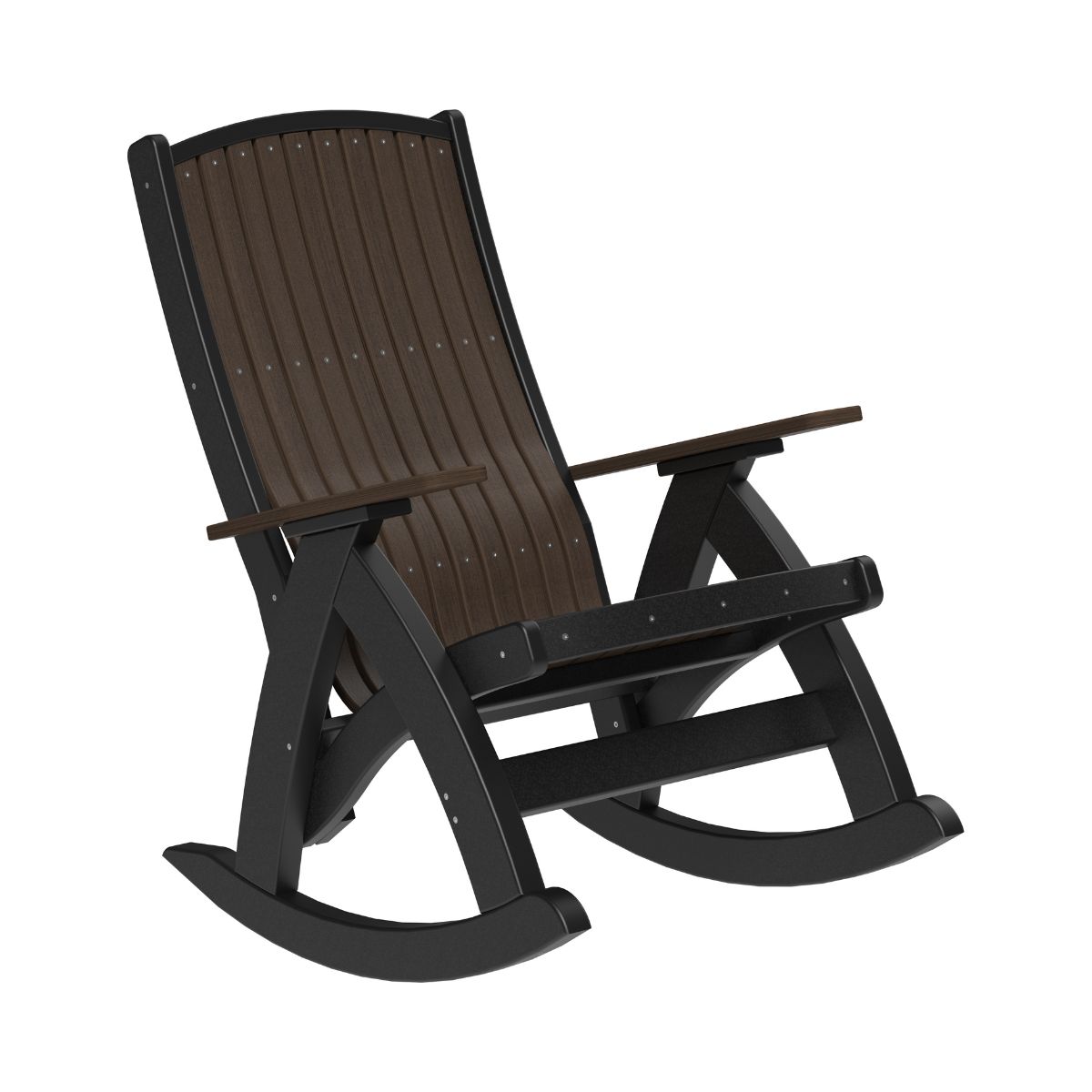 Classic Comfort Rocking Chair brazillian-black-walnut