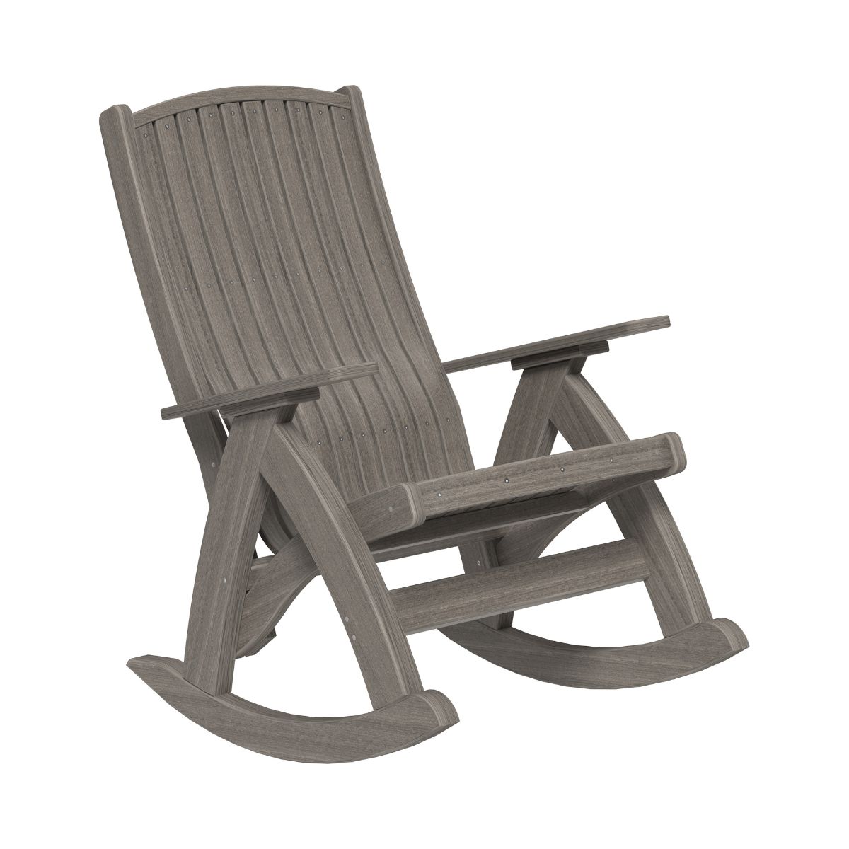 Classic Comfort Rocking Chair coastal-gray