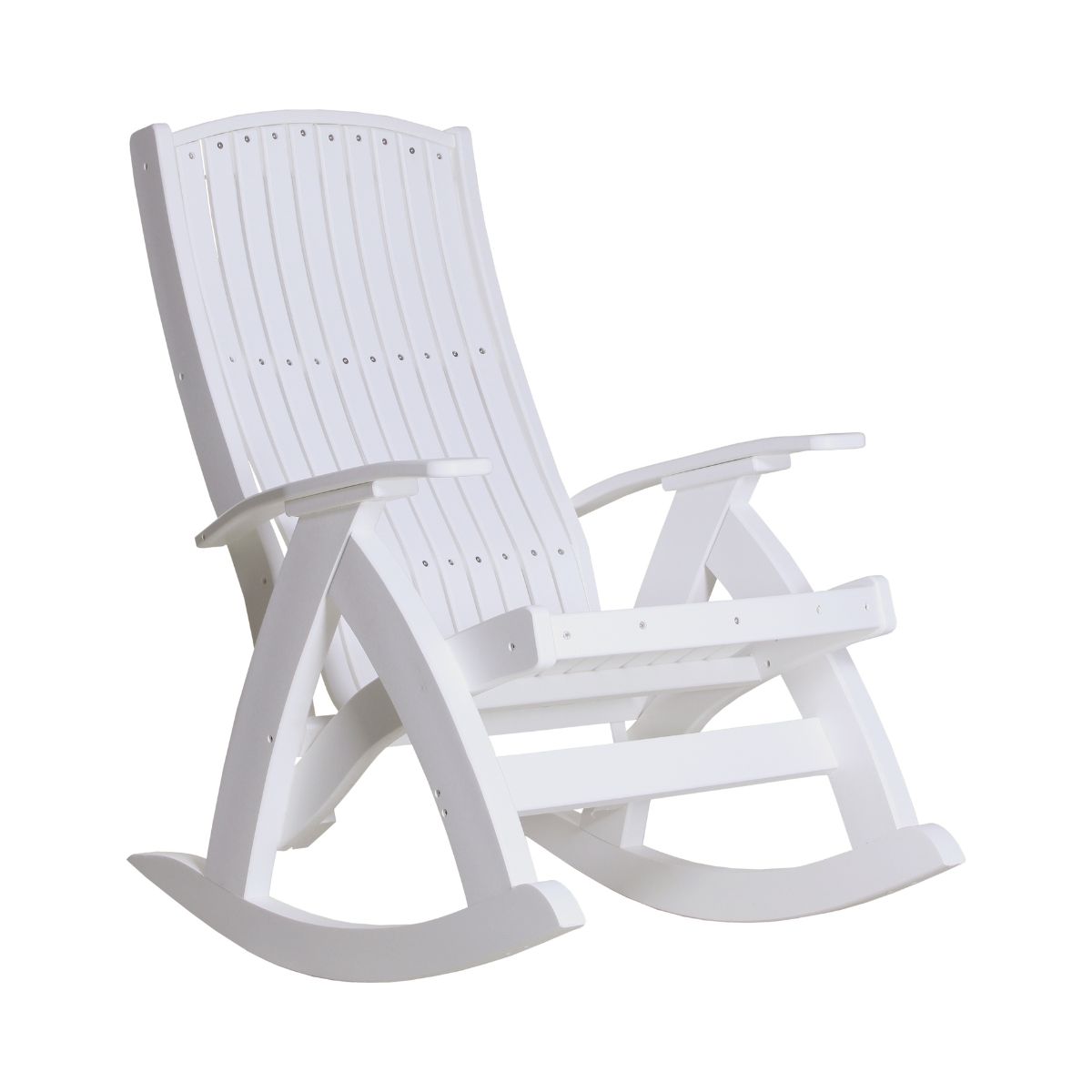 Classic Comfort Rocking Chair white