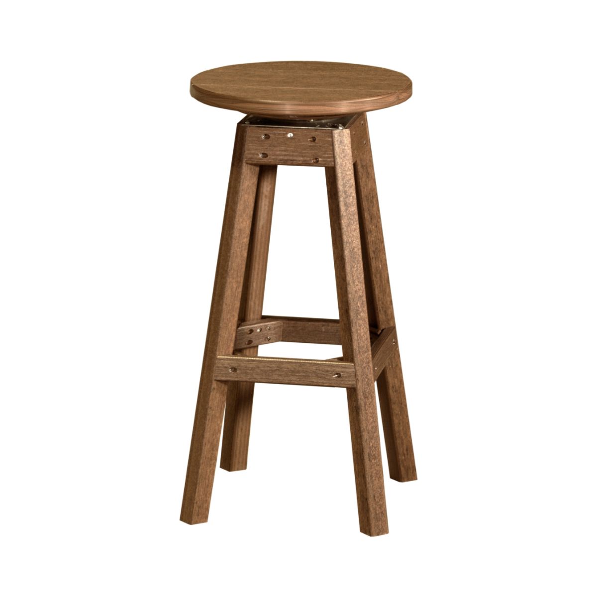 Classic Patio Bar Stool antique-mahogany